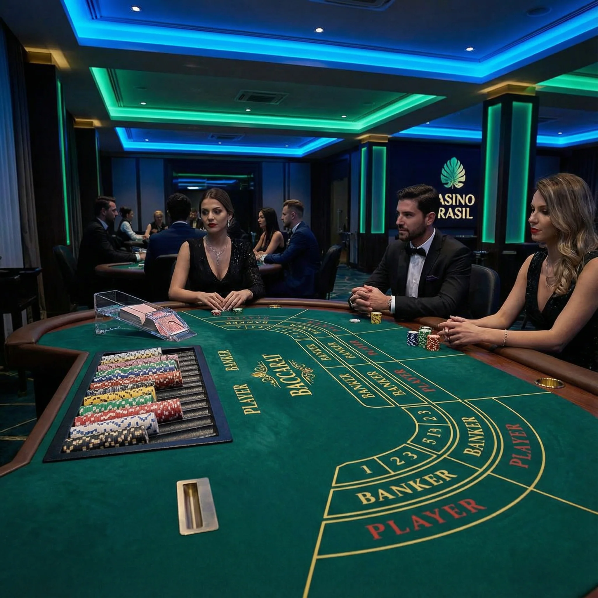 Bacará Online no Stake Bet - Jogo de Cartas Premium